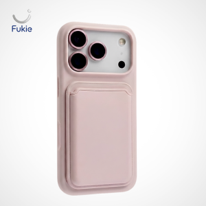 Ốp Lưng iPhone Ngăn Nhét Thẻ Fukie - Ốp Silicon Mịn Bảo Vệ Camera Có Ví Đựng Thẻ Trendy