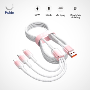 Dây sạc đa năng 60w- Fukie